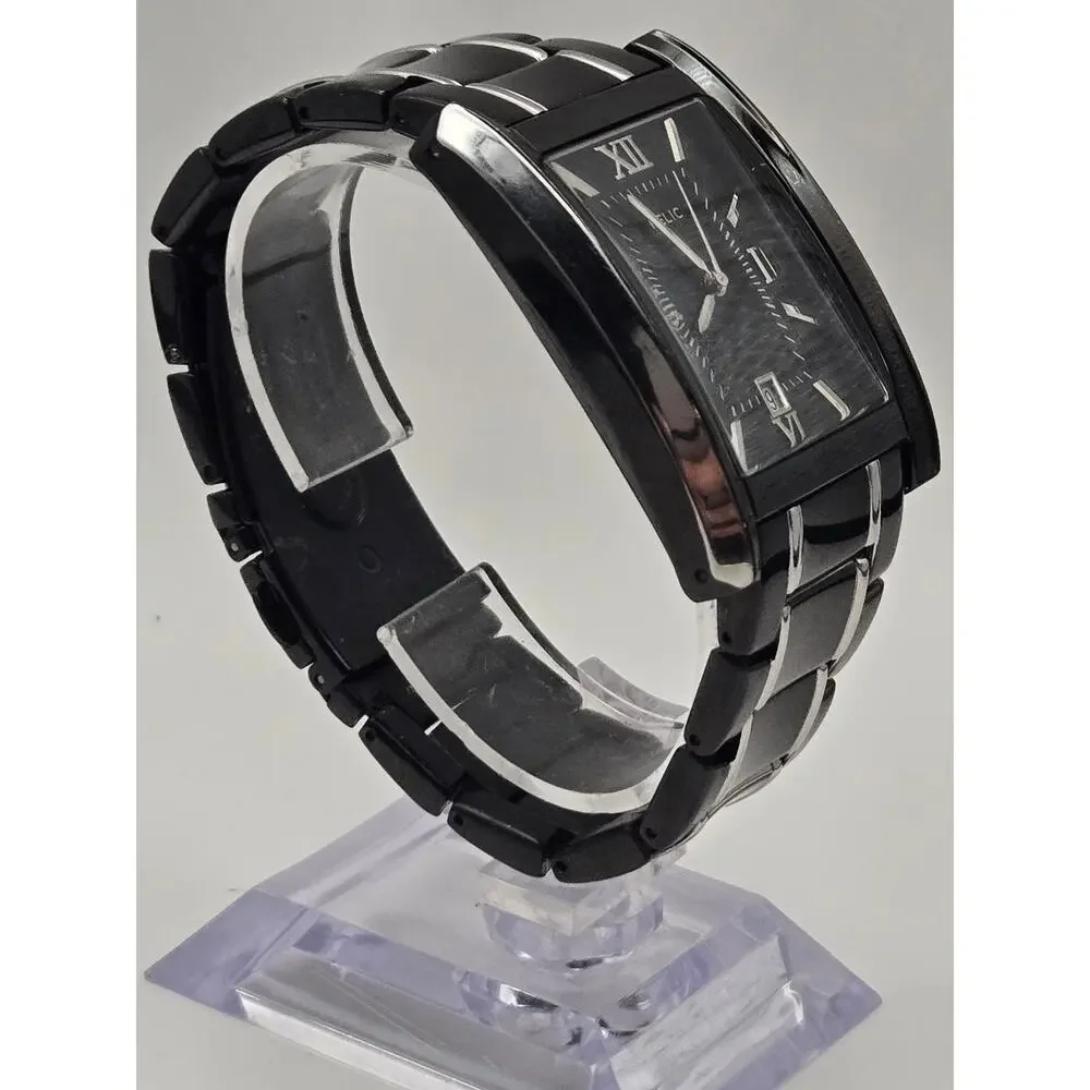 Relic Men's Rectangular Wristwatch Stainless Steel